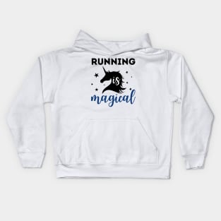 Running is Magical Kids Hoodie